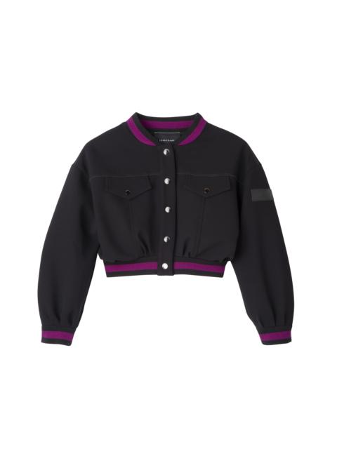 Longchamp Short jacket Black - Double faced