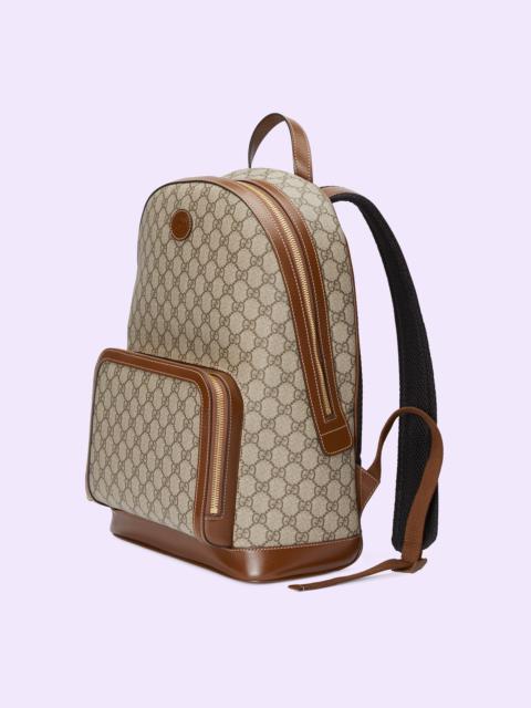 Backpack with Interlocking G