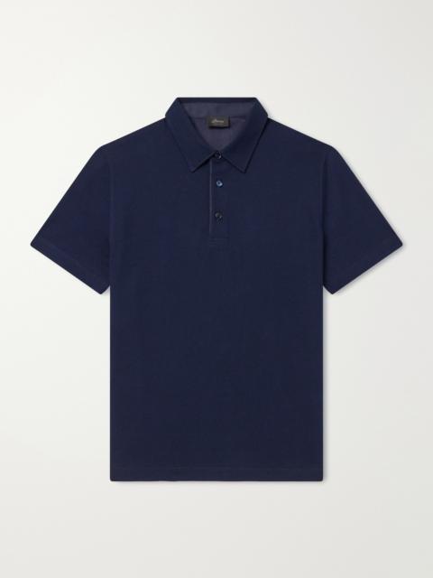Brioni Cotton-Piqué Polo Shirt