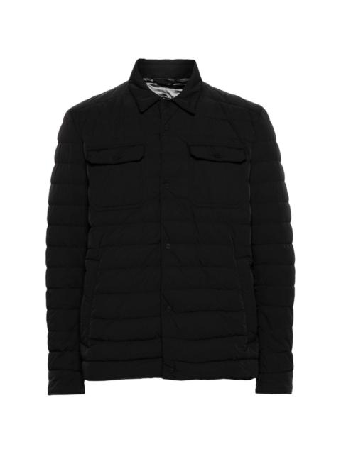 Herno quilted padded shirt jacket