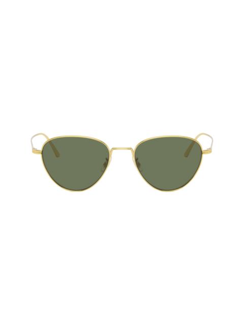 KHAITE Gold Oliver Peoples Edition 1991C Sunglasses