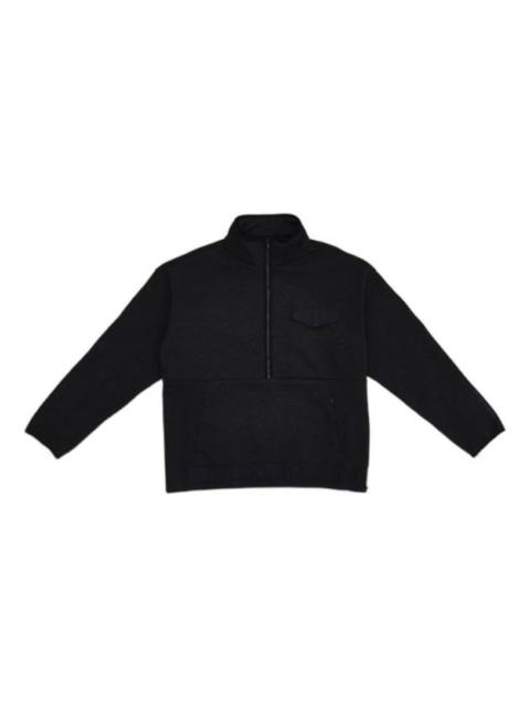 New Balance MET24 Half Zip Pullover 'Black' AMT25005-BK