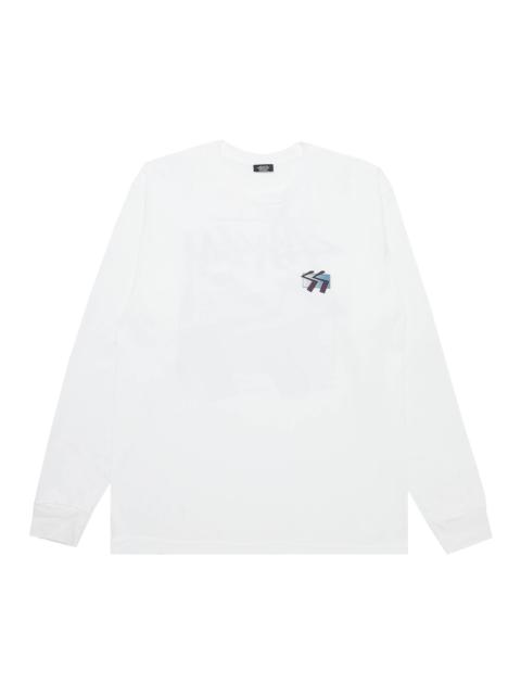 Stussy SS World Tour Collage Long-Sleeve 'White'