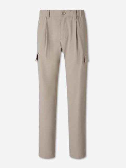 Herno STRAIGHT LEG TROUSERS CARGO