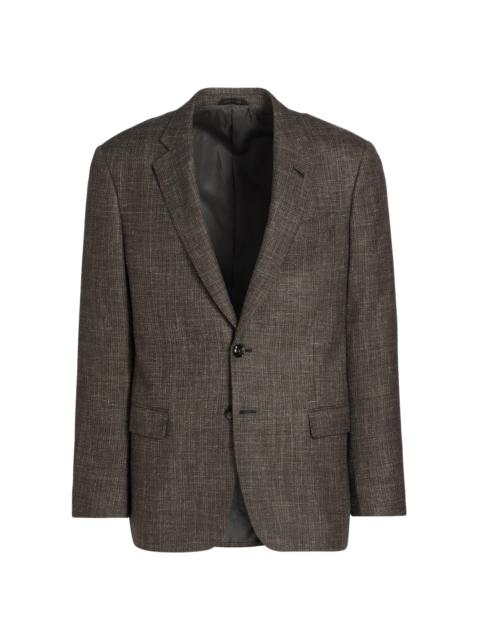GIORGIO ARMANI Men's Wool-Silk-Linen Sport Coat - Tan