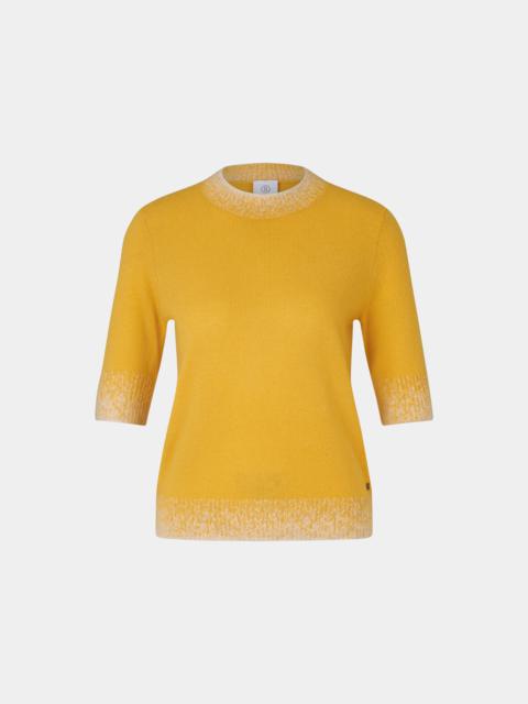 BOGNER Luise knitted top in Mustard yellow