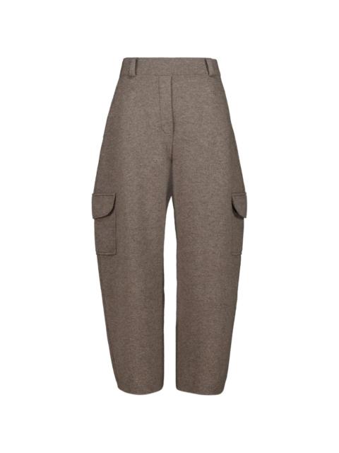 LISA YANG Azaria cargo knitted trousers
