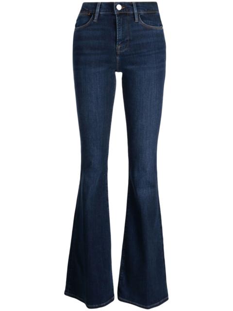 FRAME Mid-rise Flared Jeans