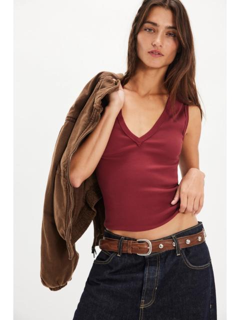 FREE PEOPLE We The Free Neria V-Neck Tank Top