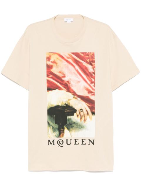 Painting-print T-shirt