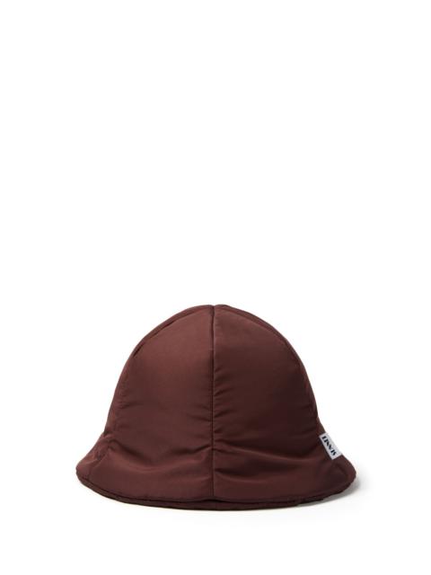 SUNNEI PADDED BUCKET HAT / maroon