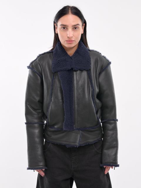 CHRISTOPHER ESBER Aviator Shearling Jacket