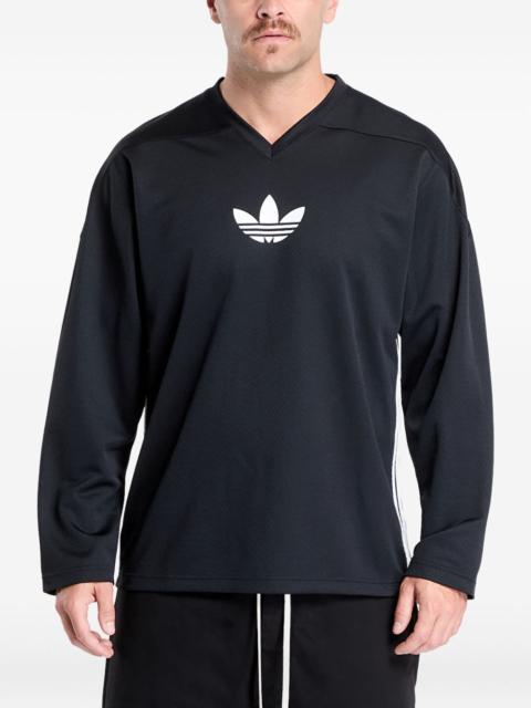 adidas Adicolor mesh logo long-sleeves T-shirt