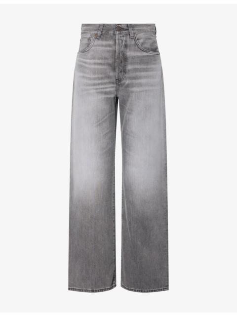 Acne Studios 2021F Flared-Leg Denim Jeans