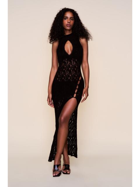 GUIZIO JOLEE KEYHOLE DRESS