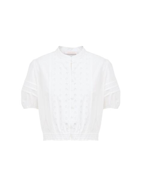 See by Chloé PETITE EMBROIDERED SHIRT