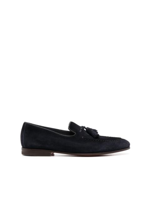 Santoni tassel detail loafers