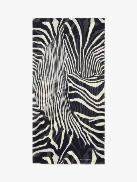 NILI LOTAN ZEBRA SCARF