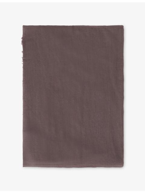 Rick Owens Emily Wool, Silk And Cashmere Scarf