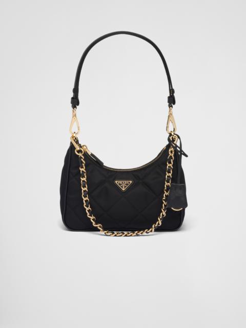 Prada Re-nylon And Brushed Leather Mini-bag - ShopStyle Shoulder Bags