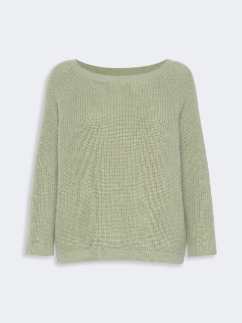 WEEKEND Max Mara XENO Mohair blend knit jumper - SAGE GREEN