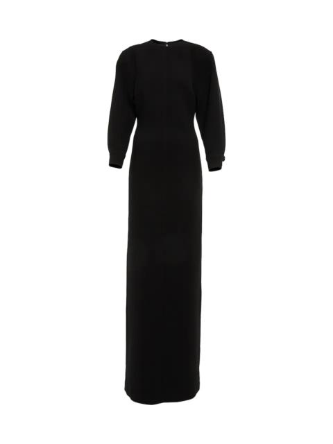 SAINT LAURENT Wool maxi dress