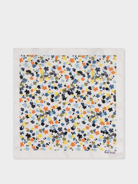 Paul Smith Ditsy Floral Silk Pocket Square