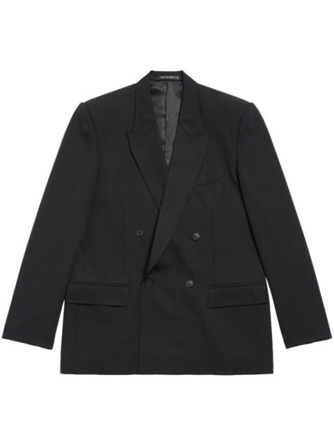 BALENCIAGA double-breasted wool blazer