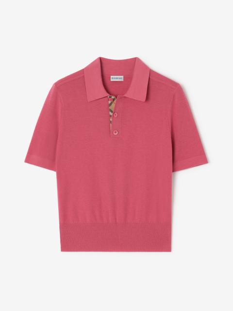 Burberry Wool Polo Shirt