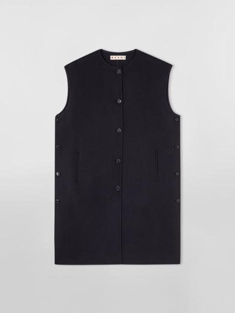 Marni WOOL AND CASHMERE LONG VEST