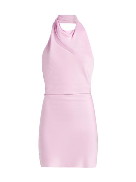 SIMKHAI Women's Reanna Satin Minidress - Tulip