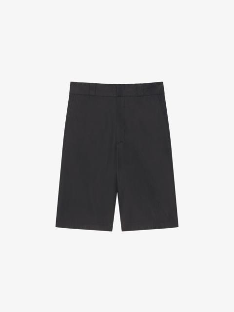 Givenchy BERMUDA SHORTS IN COTTON
