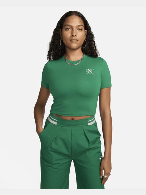 Women's Nike Sportswear Essential Slim Cropped T-Shirt