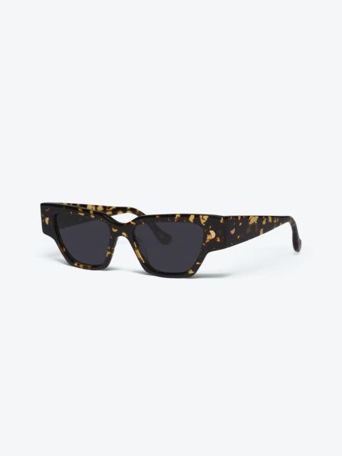 Nanushka SAZZO - D-frame sunglasses - Tortoiseshell