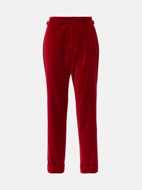 TOM FORD Boyfriend velvet pants