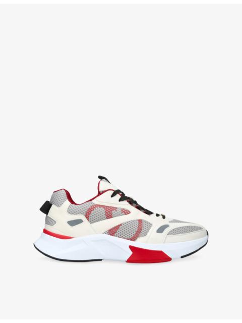Valentino Demivee Woven Trainers
