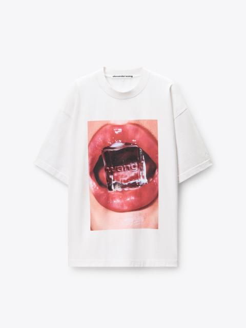 Alexander Wang Ice Cube Graphic Short Sleeve Tee