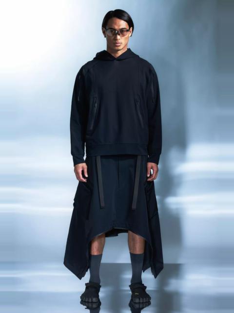 S21-DS schoeller® Dryskin™ Hooded Sweatshirt Black