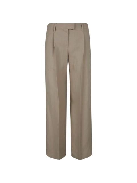 Brunello Cucinelli pleated-front trousers