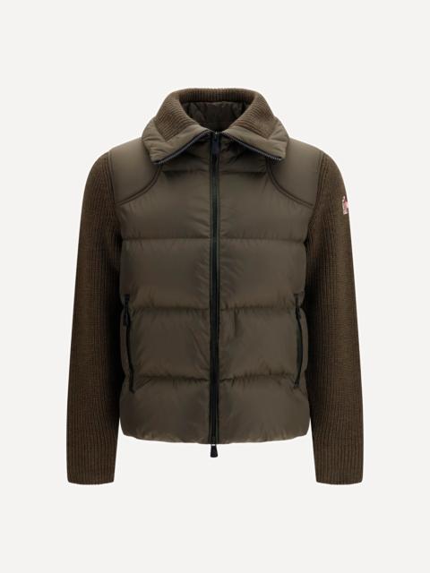 Moncler Grenoble Padded wool Cardigan with zip