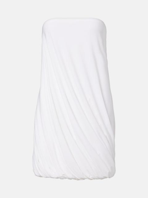 NORMA KAMALI Twist jersey minidress
