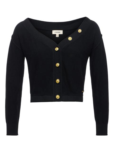 L'AGENCE Nopal Cropped Cardigan