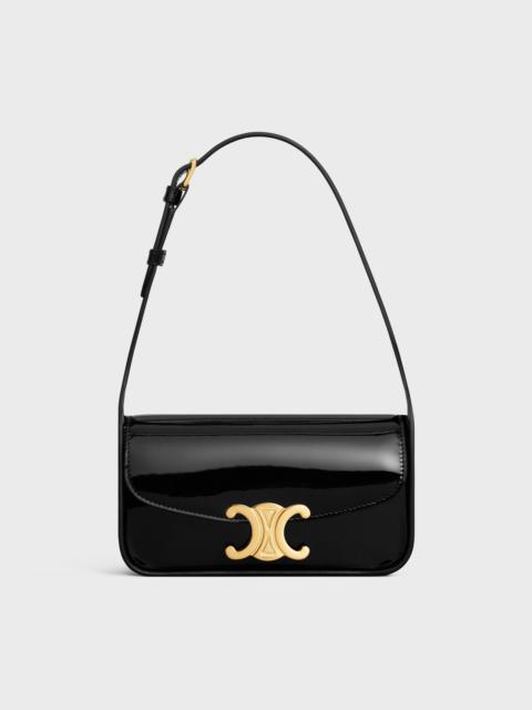 CELINE SHOULDER BAG TERENCE in PATENT CALFSKIN