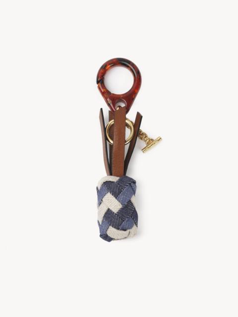 See by Chloé WOVEN PINEAPPLE KEY CHAIN