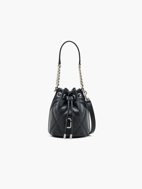 THE QUILTED LEATHER J MARC BUCKET BAG