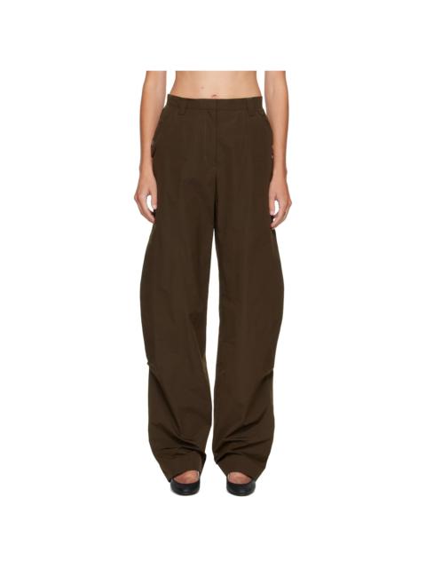 Kiko Kostadinov Khaki Tern Trousers