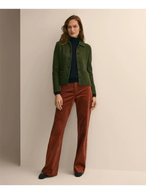 Brooks Brothers Cotton Blend Corduroy Flare Pants