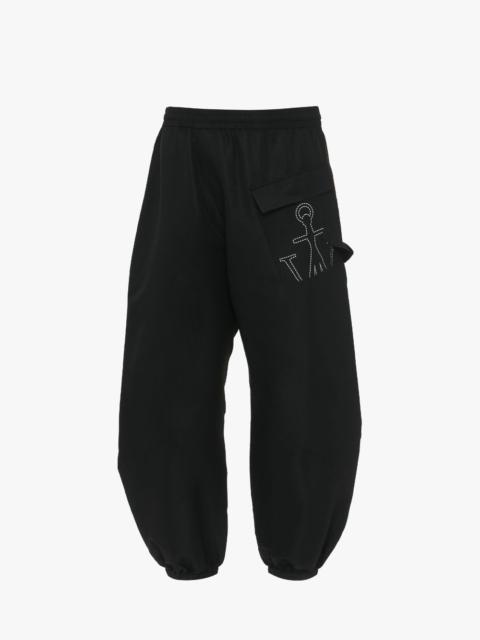 Nigel Cabourn Farm Pant Cavalry Twill in Black | REVERSIBLE