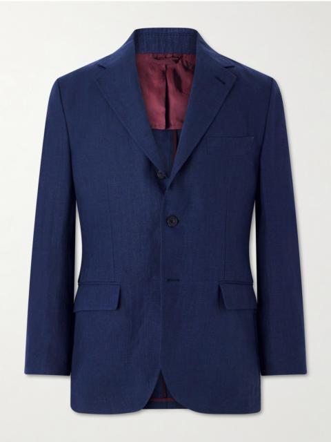 RUBINACCI Linen Suit Jacket
