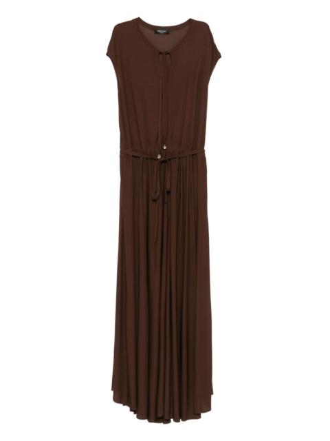 FABIANA FILIPPI drawstring maxi dress
